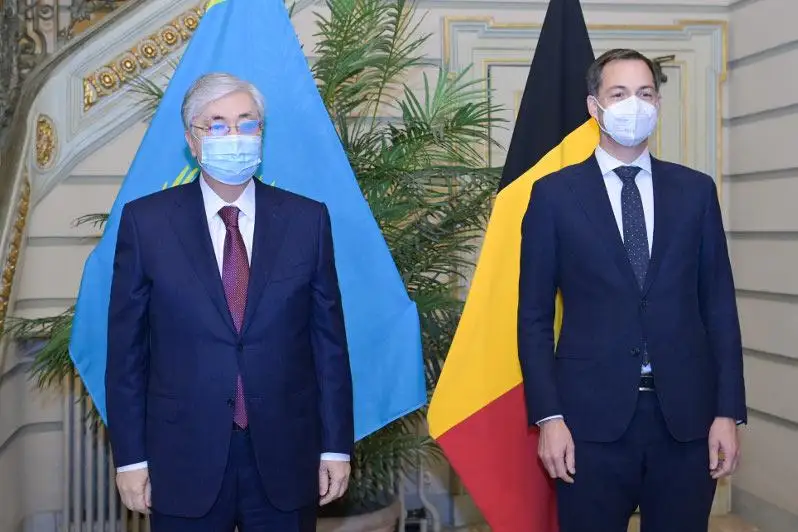 قازاقستان پرەزيدەنتى بەلگيانىڭ پرەمەر- مينيسترىمەن كەلىسسوز جۇرگىزدى
