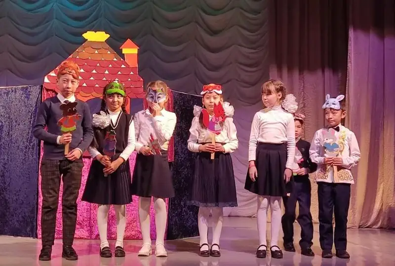 Театр для всех: карагандинские дети с проблемами со зрением приняли участие в постановках