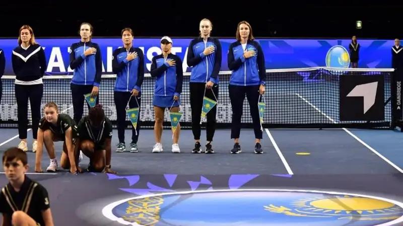 Женская сборная Казахстана сыграет с Польшей в квалификации ЧМ по теннису