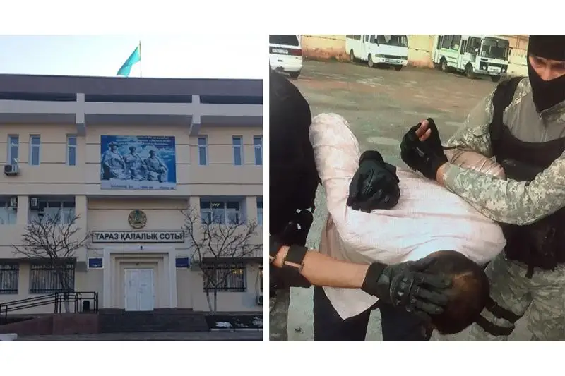 تارازدا قالالىق سوتتى جارماقشى بولعان ازامات ۇستالدى