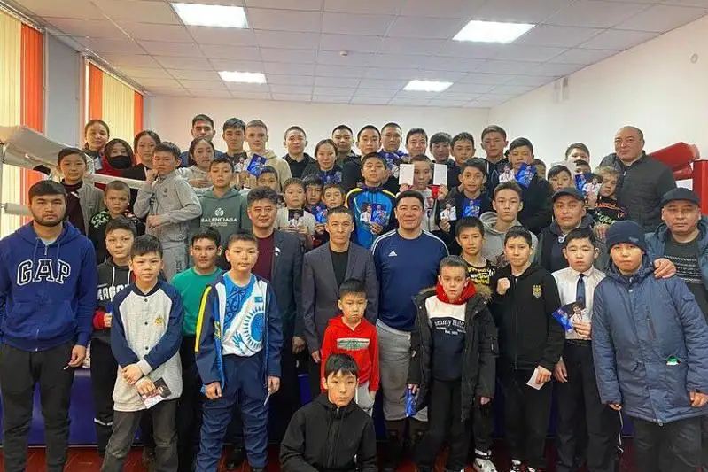 Формулой своего успеха поделились с юными акмолинцами олимпийские чемпионы