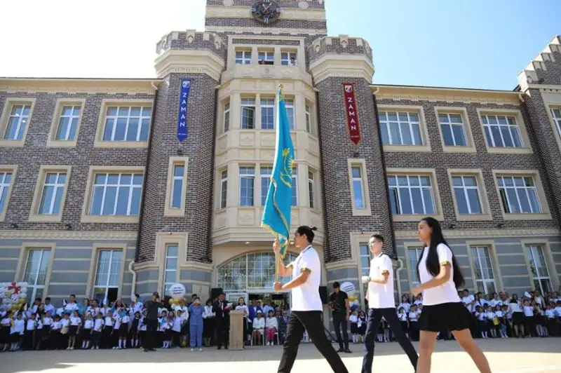 Элитная казахская школа ZAMAN SCHOOL открылась в Алматы
