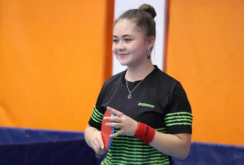 Казахстанка взяла вторую медаль на турнире по настольному теннису в Египте