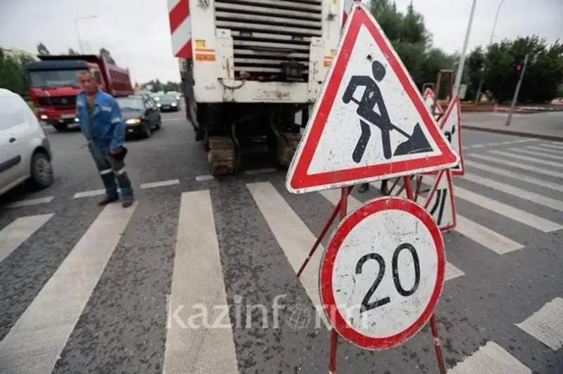 Строительные работы ведутся почти на 7 тыс. км республиканских дорог