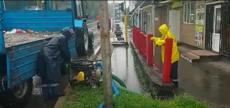 Пять подтоплений зафиксировали в Алматы