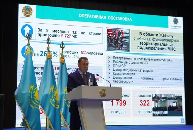 Восемь единиц техники для спасения людей приобретут в Жетысуской области