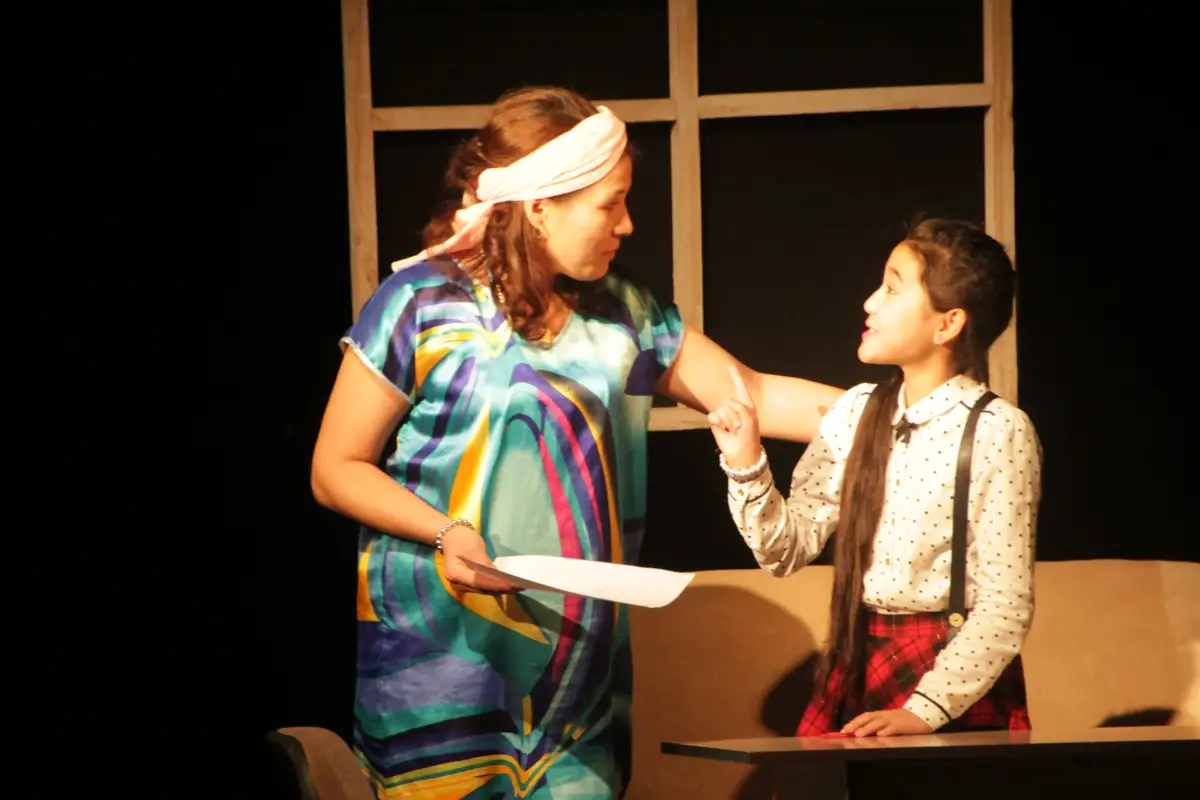 Елордалық полицейлер театр сахнасында спектакль қойды