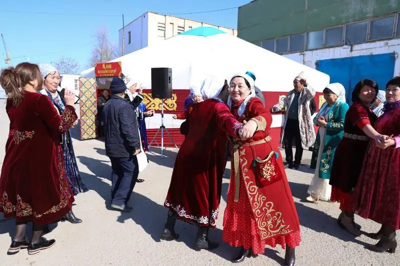 Наурыз начали праздновать в Мангистауской области