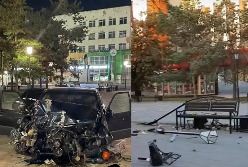 Устроившего разгром в центре Костаная мужчину арестовали и лишили прав