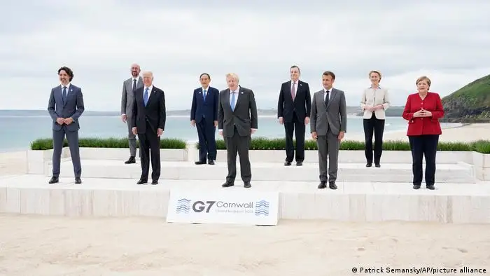 G7: جاھاندى الاڭداتقان ساۋالدارعا جاۋاپ