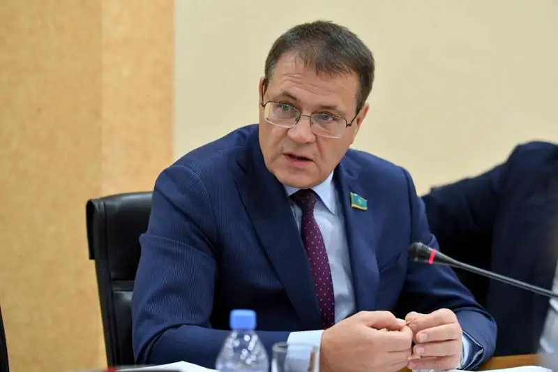 Сенатор Андрей Лукин посетил центры оказания соцподдержки в Нур-Султане