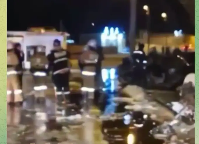 Автомобиль сгорел в Мангистауской области: погибли два человека