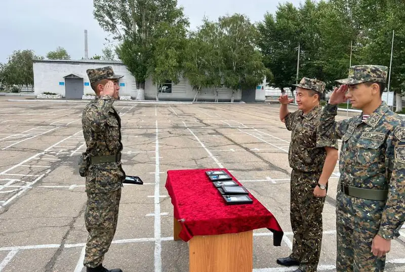 Автопарк Нацгвардии в Степногорске пополнили 10 служебных машин