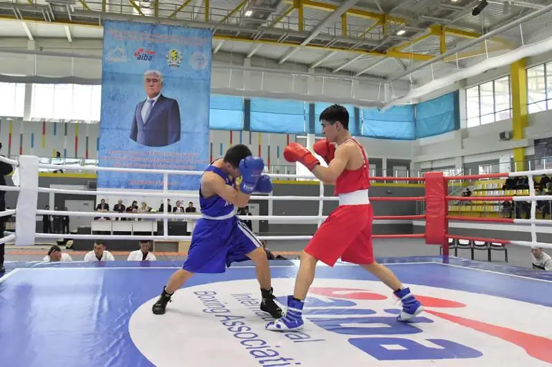 Международный турнир по боксу проходит в Туркестане