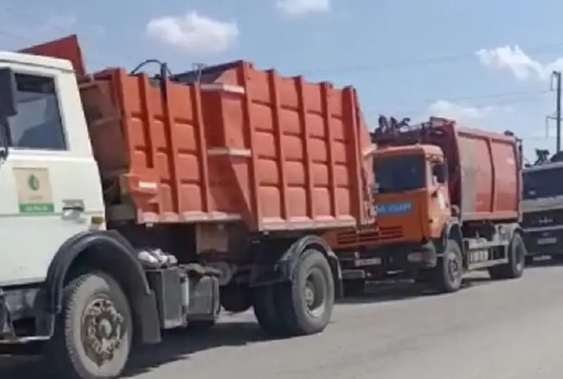 Вывоз мусора остановили в Актау на неопределенный срок
