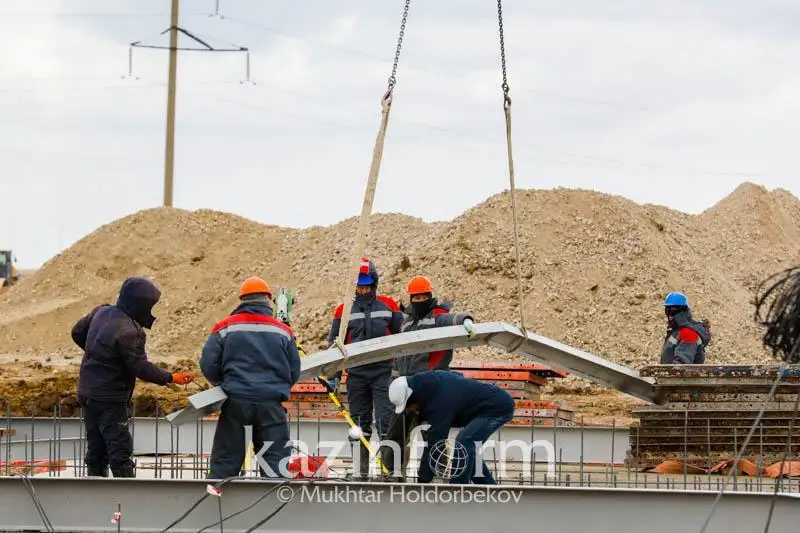 Рост строительной отрасли зафиксирован в Казахстане