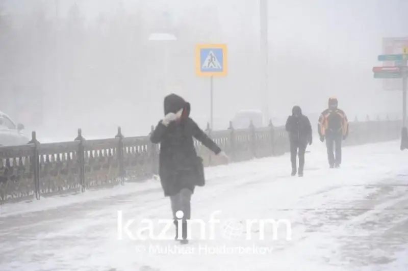 Бұрқасын, жел: 6 өңірде ескерту жарияланды