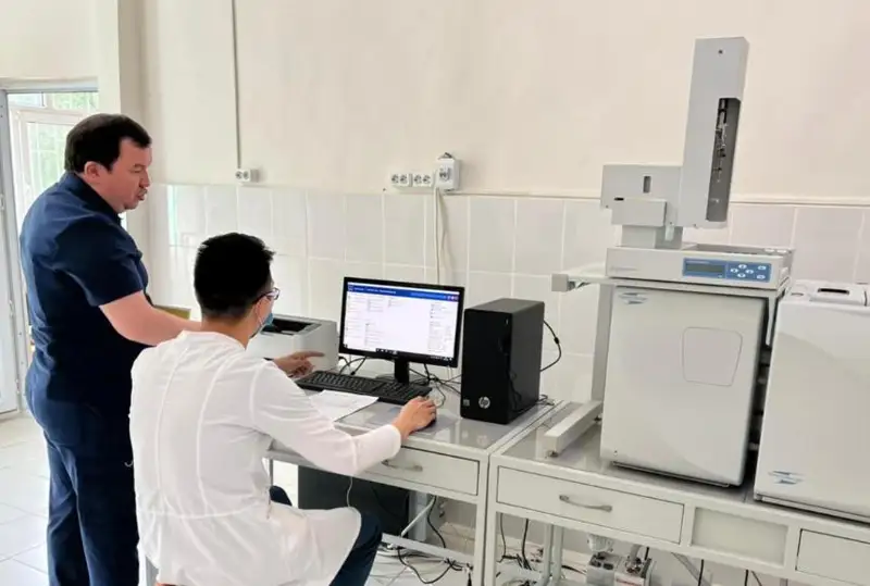 Новейший аппарат для обнаружения синтетических наркотиков появился в Таразе