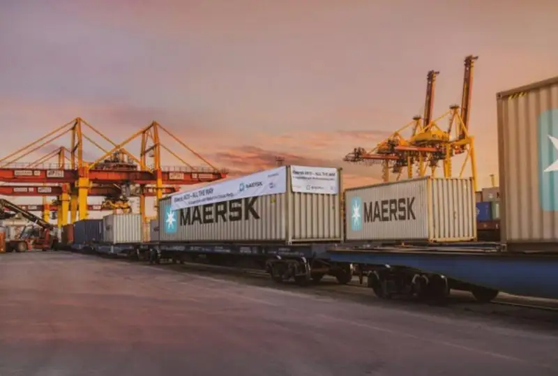 Маршрут из Китая в Европу через Казахстан запускает датская компания