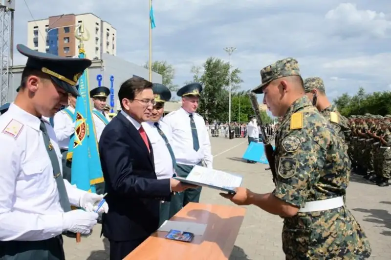 Более 400 призывников присягнули на верность Отчизне в Акмолинcкой области
