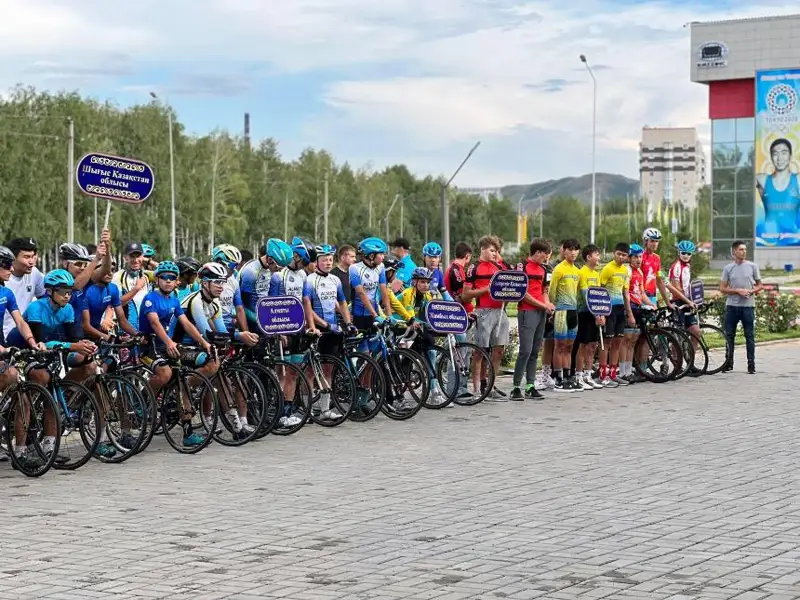 Многодневная велогонка «Школьник Казахстана - 2022» стартовала в ВКО