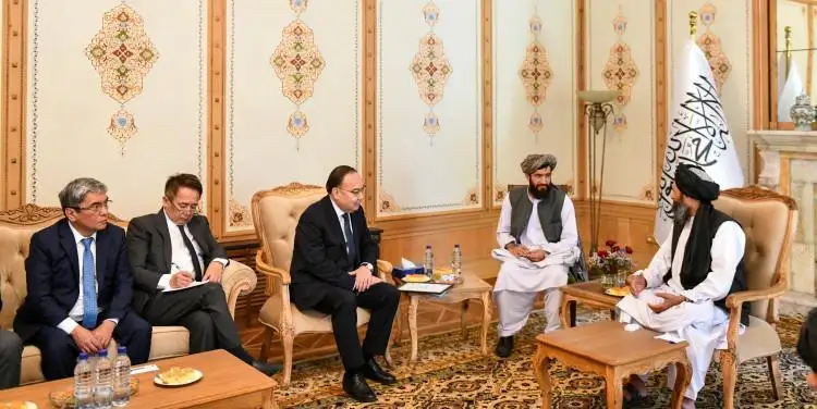 قازاقستان دەلەگاتسياسى كابۋلدا اۋعانستاننىڭ قازىرگى اكىمشىلىگى وكىلدەرىمەن كەزدەستى
