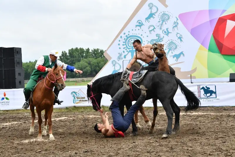 Алматыда Ұлы дала ойындары өтіп жатыр