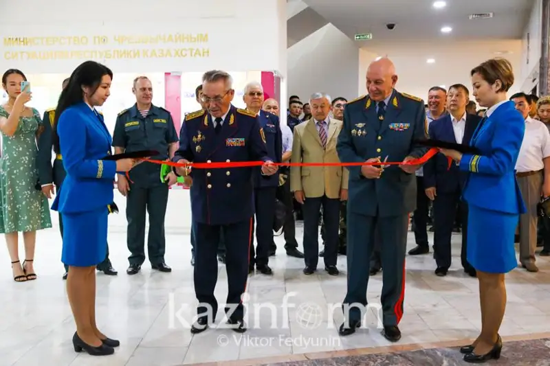 Выставка об истории создания МВД и Нацгвардии открылась в Нур-Султане