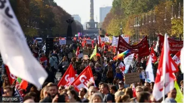 Протесты с требованиями компенсировать рост цен на энергию прошли в Германии
