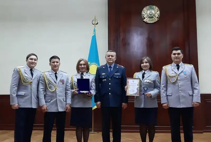 Костанайские полицейские взяли гран-при республиканского конкурса патриотической песни