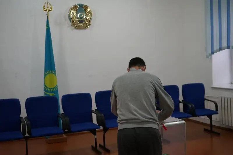 Следственно-арестованные из СИЗО Павлодара приняли участие в референдуме
