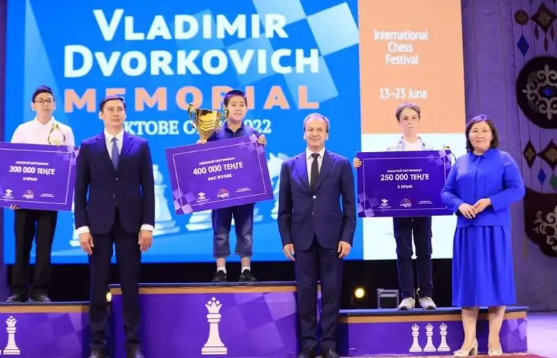 Призовой фонд в 13,6 млн тенге разыграли на шахматном фестивале в Актобе