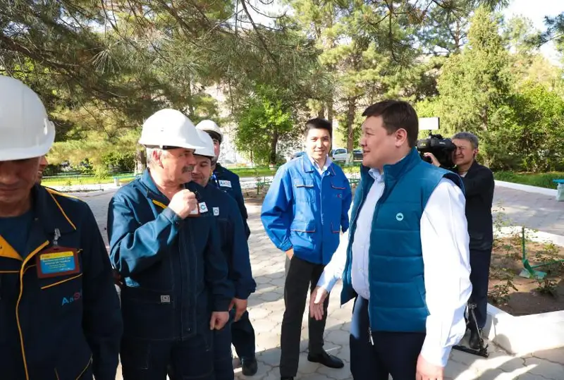 Партия AMANAT в поддержку референдума проводит встречи с общественностью г. Қонаев