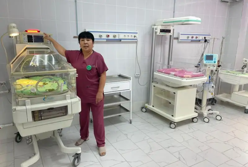 Обновленный роддом открылся в Жезказгане