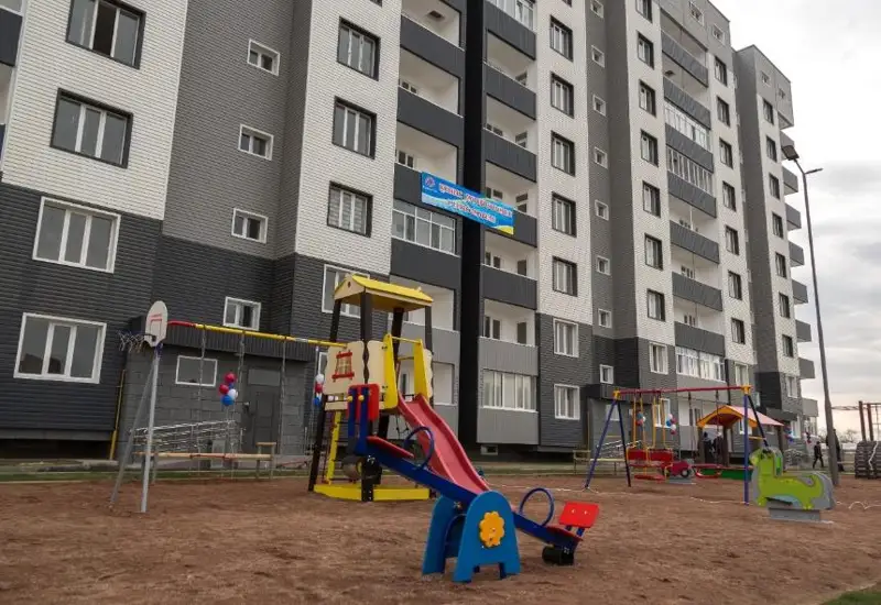 Строительство 68 многоквартирных домов ведут в Жамбылской области