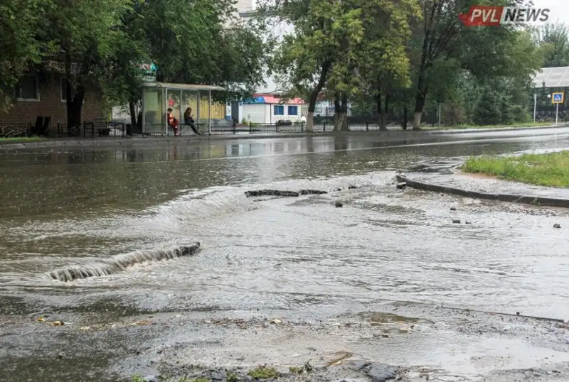 Систему ливневок построят в Павлодаре