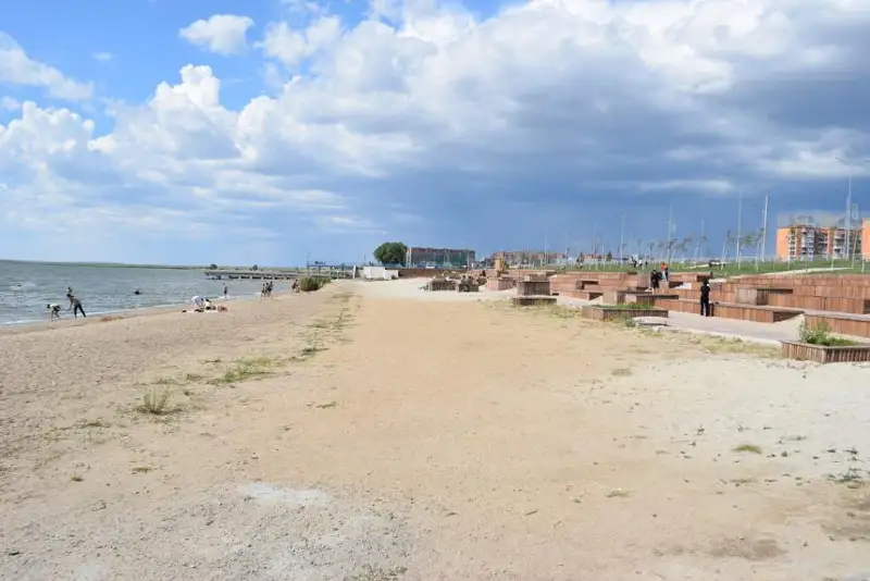 Бесплатный частный пляж открылся в городе Кокшетау