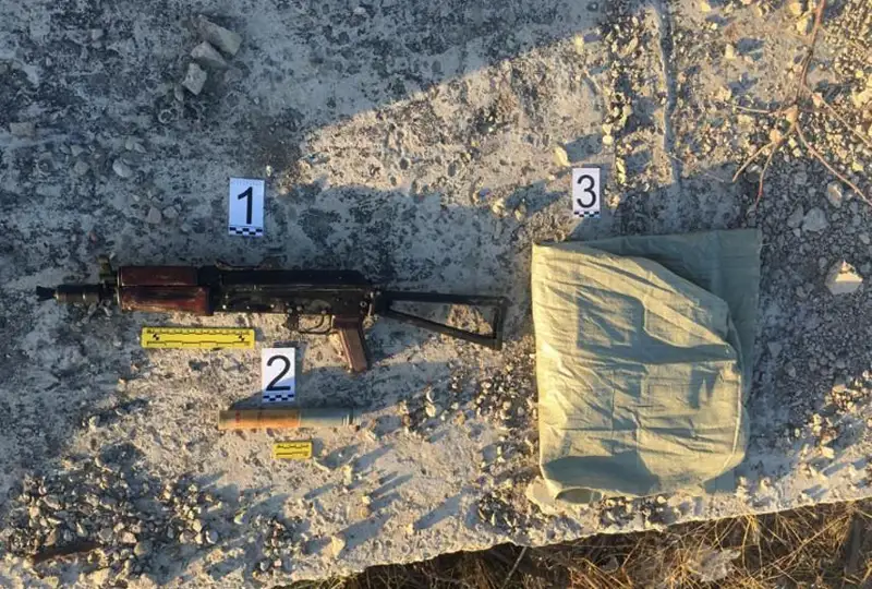 Партию похищенного в январе из здания полиции огнестрельного оружия нашли в Таразе