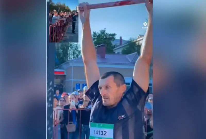 Установивший новый рекорд на Tartyl Fest костанаец тренирует пожарных