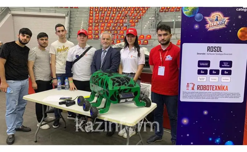 Казахстанцы приняли участие в фестивале Teknofest в Азербайджане