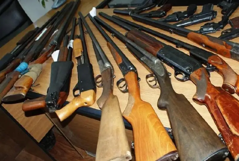 Казахстанцы сдали в полицию более 1 тыс. единиц огнестрельного оружия – МВД РК