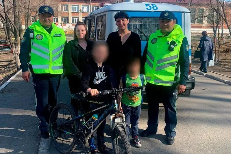 Óskemende iz-túzsiz ketken 7 jasar bala tabyldy
