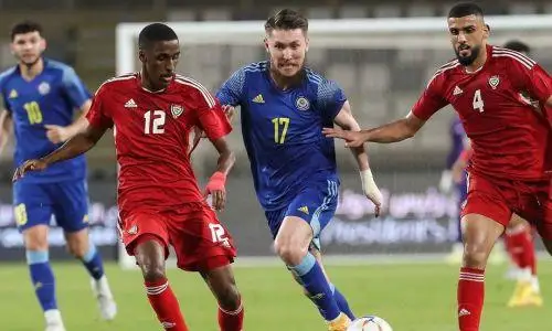 Сборная Казахстана по футболу с тремя поражениями подряд завершила 2022 год