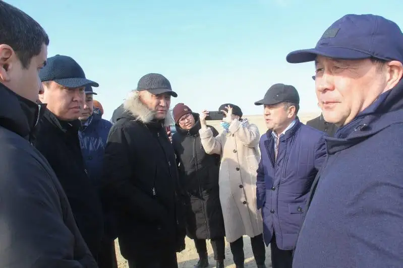 Мажилисмены ознакомились с работами по рекультивации озера «Кошкар- Ата» в Мангистауской области
