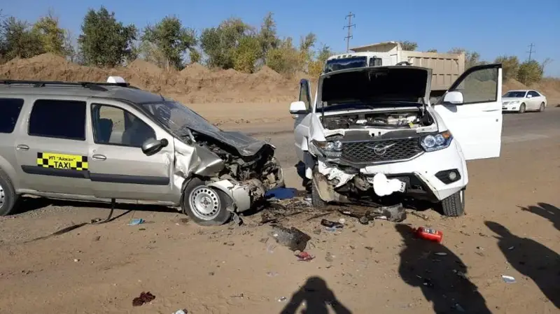 Два человека погибли в ДТП в Актюбинской области