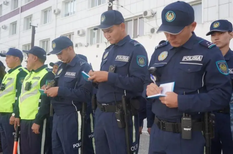 Свыше 500 костанайских полицейских приступают к службе в усиленном режиме