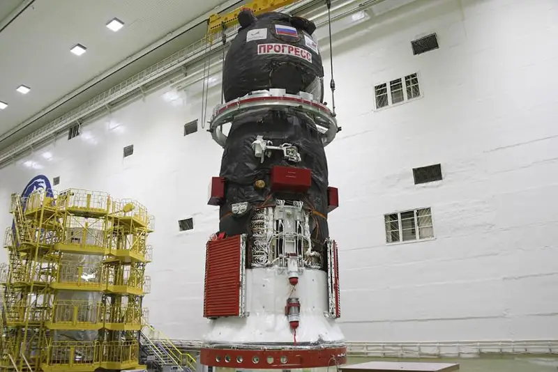Космический грузовик «Прогресс МС-20» готовят к пуску на Байконуре