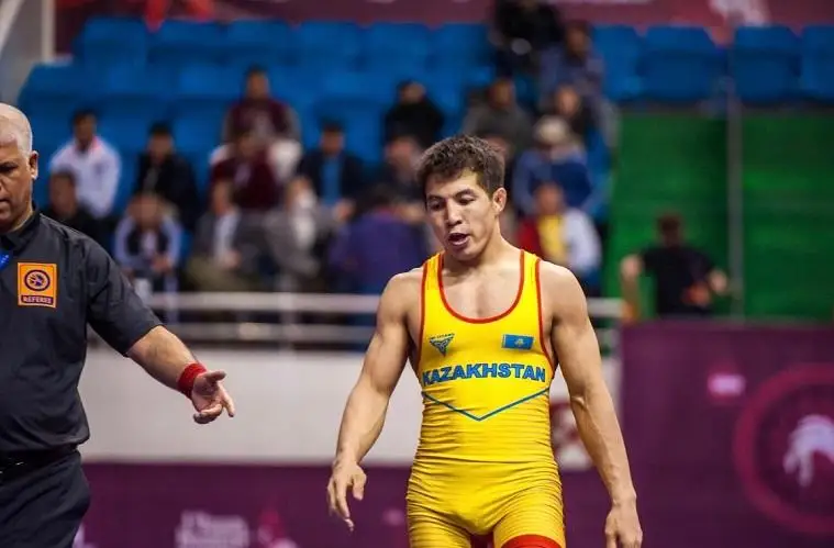 Рахат Калжан стал серебряным призером чемпионата Азии по вольной борьбе