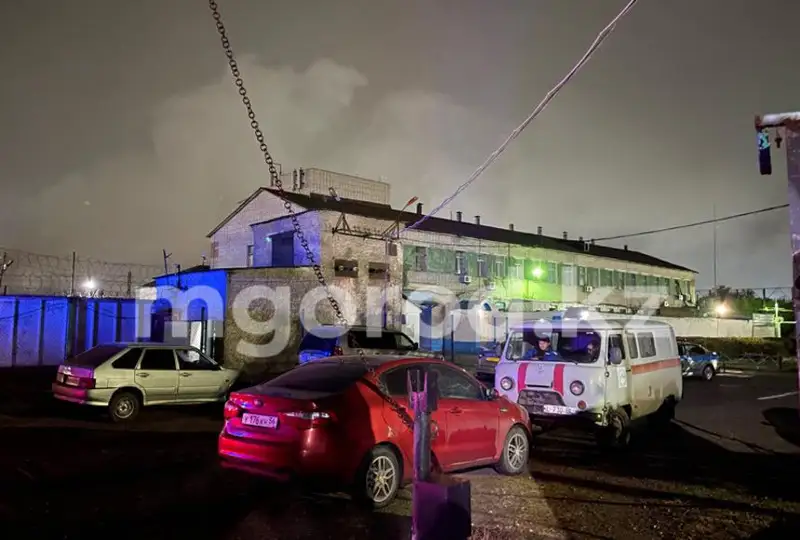 Названа предварительная причина пожара в колонии Уральска