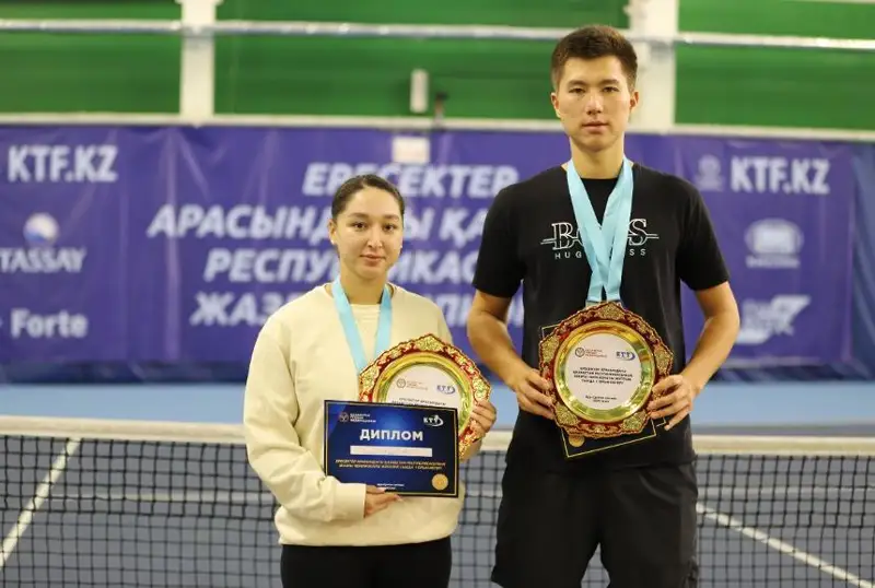 Теннисші Бейбіт Жукаев екі мәрте ел чемпионы атанды